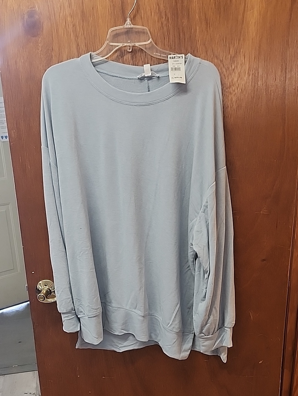 Hashttag Long Sleeve Crewneck Tee